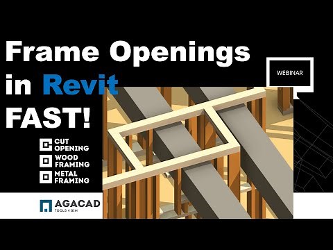How to Frame Openings in Revit FAST with Cut Opening Tool