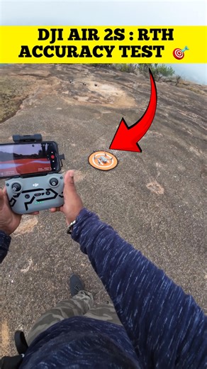 HARSHAT ಟಾಕೀಸ್ on Instagram: "DJI Air 2S : RTH Accuracy Test 🎯 [ For Basic Drone Training What’s up 8073606930] [ Drone ,flytime,DJI Drones ]"