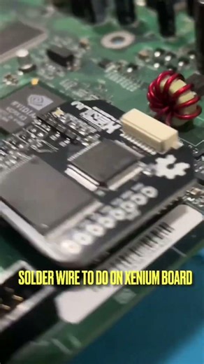 XENIUM Mod Chip Install on Original Xbox 1.0 #retrogaming #videogames #xbox #shorts