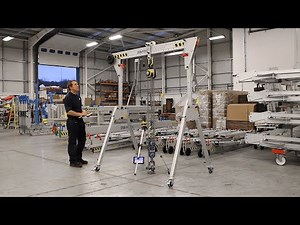 REID Lifting - Factory Friday - How to test a Porta Gantry Rapide