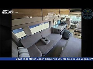 Remarkable 2022 Thor Motor Coach Sequence Class B RV For Sale in Las Vegas, NV | RVUSA.com