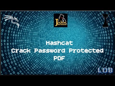 Hashcat: Crack Password Protected PDF File