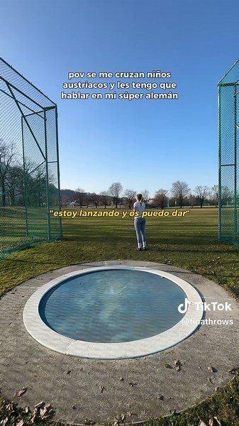 si me preguntáis ha sido un upgrade pasar de que se me crucen opositores a mini atletas 🥹👹 #atleta #atletismo #lanzamientodemartillo #lanzadorademartillo #womeninsports