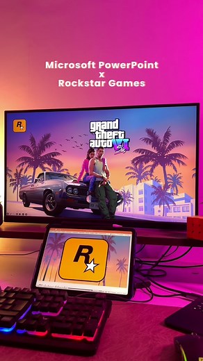 Amson Ppt | GTA 6 leak? Nah. Just me and my toxic relationship with PowerPoint 😈❤️‍🔥 Comment ‘tutorial’ - 10k comments and I’ll make a full tutorial... | Instagram