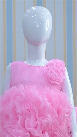 The high-low ruffle gown that guarantees pure joy!