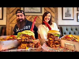 THE FLAMING SCORPION CHILLI BURGER CHALLENGE FEAT. SISTER BEARD | C.O..B. Ep.172