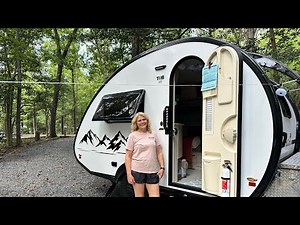 Tour Debbie’s 2025 NuCamp Tab 360 Black Canyon - It Is A Solo Camper’s Dream