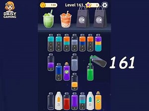 Water Jam Sort Level 161 Walkthrough