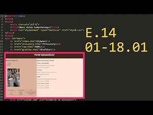 12. Praktyczny egzamin e14 Arkusz - E.14-01-18.01 (PhP) 2018 #e14 #ee09