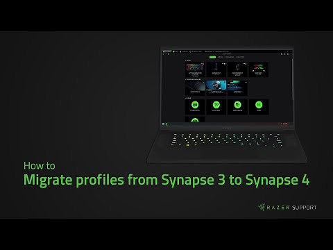 How to migrate profiles from Razer Synapse 3 to Synapse 4