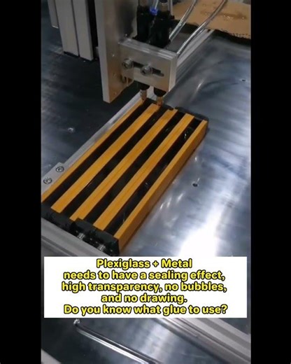 Plexiglass + metal #adhesive #factorydirect #equipment