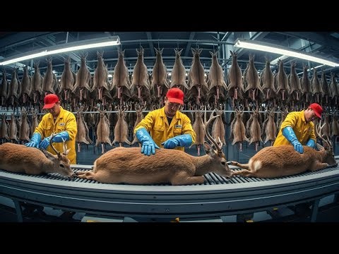 Inside the Deer-Leather Factory: From Deerskin to Luxury Manufacturing (Full Process)