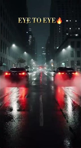 Eye to eye.Red lights on.One direction. One speed