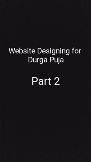 Website Design for beginners #coding #js #css #html #durgapuja #shorts #webdesign #begginers #vscode