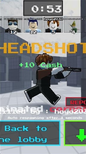 shooter edit 🔥🔥🔥💀☠️ kill aura #roblox game name: one shot