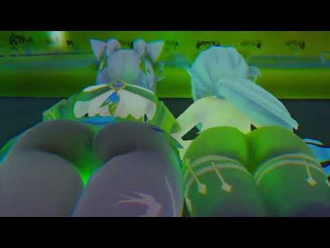 Ganyu and Kirara farting together