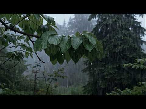 The Calm Sound of Gentle Rain That Melts Away Stress & Worries — Deep Sleep Rain Sounds