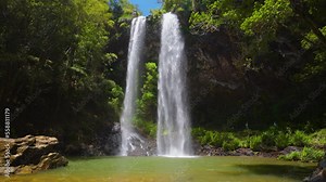 Springbrook national park,Twin fall circuit in the middle of forest