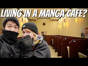 24 hours Inside a Japanese MANGA CAFE