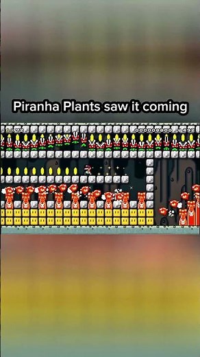 Mario Harvesting Piranha Plants 🤣 #mario #nintendo #retrogaming