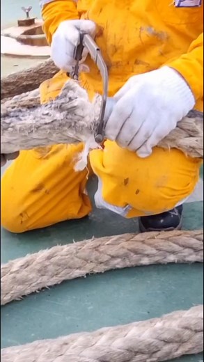 313K views · 2.8K reactions | 12 strands splicing preparation #12strandsropes #splicing #buhaymarino #seamanlife #lifeatsea #fypviralシfypviralシalシ | Mr.marino ph | Facebook