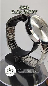 Reloj Q&Q Hombre Plateado – C10A-043PY #watch #Q&Q