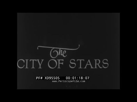“ THE CITY OF STARS ” 1925 TOUR OF UNIVERSAL STUDIOS HOLLYWOOD FILM STUDIO SILENT ERA XD95505