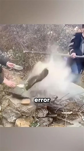 💥 ¡Cuidado! Cocinar en piedra puede EXPLOTAR y ser mortal 😱🔥