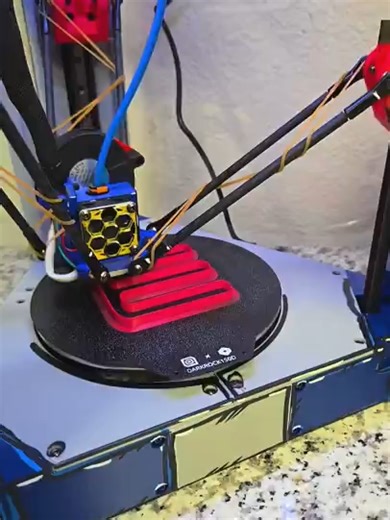 Flow rate testing the @ldomotors Delta Flyer we built live on stream over the last month. 💨🔧If you like fast printers and questionable life choices, the full build playlist is up on YouTube: https://www.youtube.com/playlist?list=PLQRtgQ_nyr-tkRq4FaVn7x9-A5rEaHHT- #3Dprinting #Voron #LDOmotors #DeltaFlyer #FlowRateTest #Tuning #3DPrinterBuild #MakerCommunity #PrintFastOrDieTrying