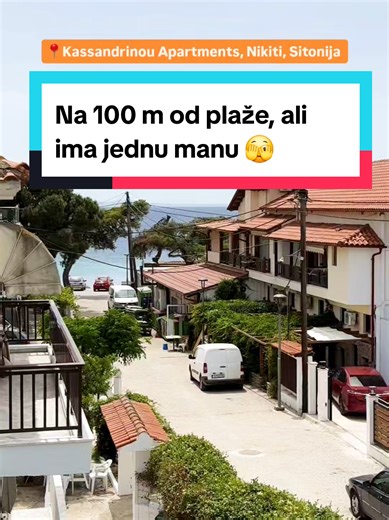 👇Cene za sezonu 2026. 👇 Kassandrinou Apartments, Nikiti, Sitonija 2 Bedroom Apartment (4 1) Maj 69-79€ noć, Jun 99-179€ noć, Jul-Avg 179-219€ noć, Sep 89-159€ noć. ............................................. Smeštaj na manje od 100 m id plaže u Nikitiju. U ponudi su apartmani sa dve spavaće sobe, komotni i vrlo lepo opremljeni svime što je potrebno za ugodan boravak. Gostima je obezbeđen parking. Lokacija je mirna, bez buke u sezoni. Restorani kao i šetalište je kod plaže, na 100 m udaljenos