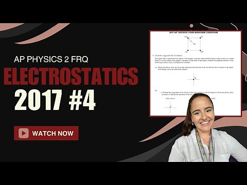 AP Physics 2 2017 FRQ #4 Electrostatics