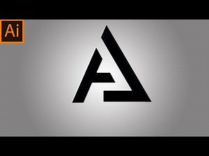 How to make a letter logo | adobe illustrator | easy for beginners