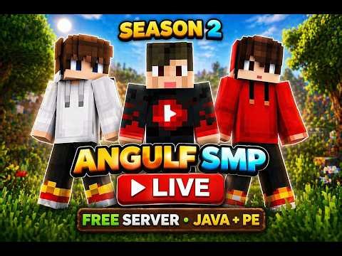 ANGULF SMP season-2 FREE java + pe public server