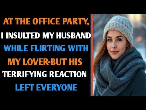 At the Office Party, I Insulted My Husband While Flirting With My Lover - But His Terrifying React..