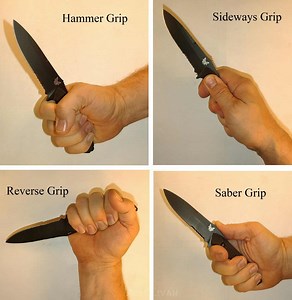 How to Hold a Knife for Self-Defense