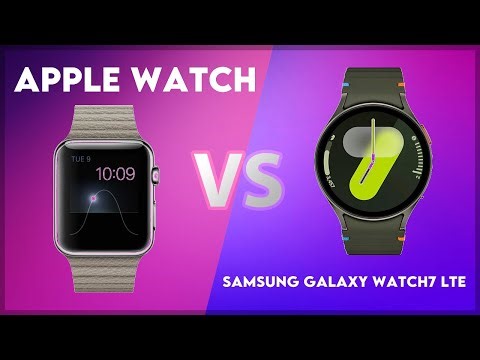 Apple Watch vs Samsung Galaxy Watch7 LTE Comparison