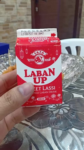 2.1K views · 35 reactions | Easy Way to Open the Laban Up Sweet Lassi Paper box #Labanup #LabanSweetlassi #ramadan #Labanmilk #Milk #Labansafa #safa #Uae #ofw | Alvin Alvz Vlogs | Facebook