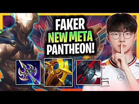 FAKER CRAZY NEW META PANTHEON SUPPORT! | T1 Faker Plays Pantheon Support vs Rakan! Season 2026