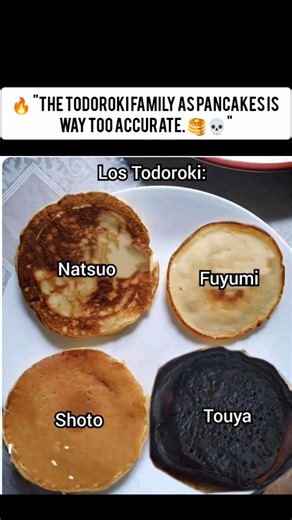🔥"The Todoroki Family as Pancakes Is Way Too Accurate. 🥞💀"