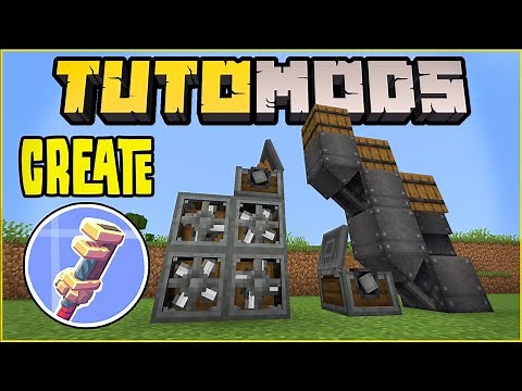 🌀 TUTORIAL - CREATE #3 - Ventiladores / Ejetor / Calhas.