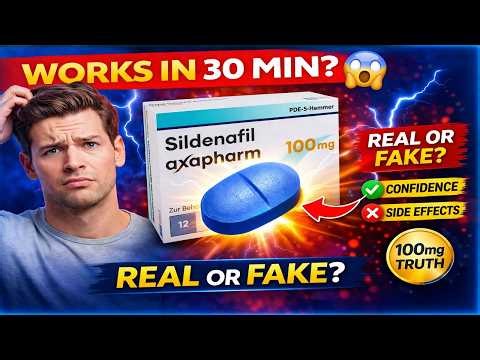 Sildenafil axapharm Explained ⚠️ Must Watch Before Use