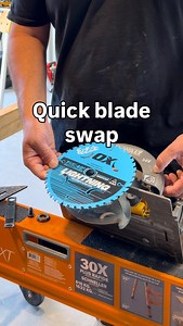 This is how I swap out a blade properly. Two minutes, done right, and your work instantly looks cleaner. Using an @oxtoolsau on this one. Sharp, solid, does the job. . . . #tradielife #tools #tradies | Heidi Build