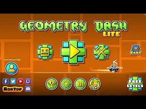 Playing geometry dash first time (part 1)