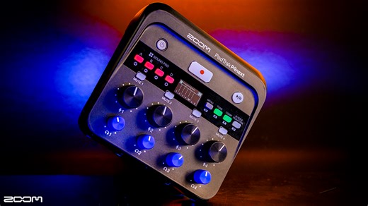 Zoom Announces a Compact, Feature-Rich All-in-one Podcasting Controller