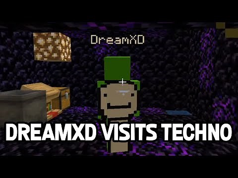 DreamXD visits Technoblade and Dream in DREAM SMP PRISON
