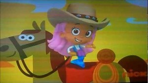 I wanna be a cowgirl (bubble guppies)