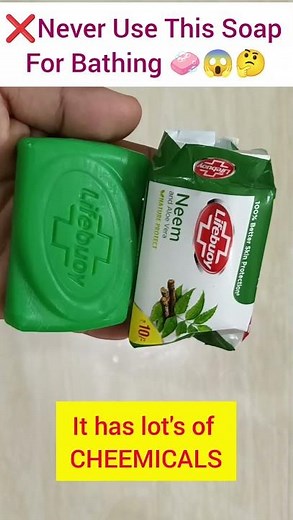Lifebuoy neem & aloe vera soap is Good or Not?😱 #shortsfeed #lifebuoy #soapreview