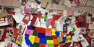 Kindergarten class recieves more than 500 Valentine’s Day cards