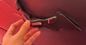 Secretlab's The Batman chair comes with magnetic detachable bat emblem