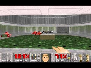 Ultimate Doom (100%) Walkthrough (E2M2: Containment Area)